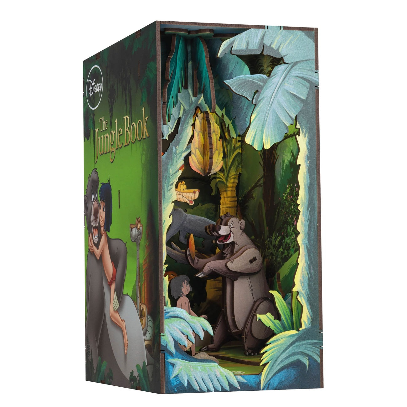 Zdjęcie produktu Disney Tiny Adventures Book Nook Mini diorama Księga dżungli 23 cm