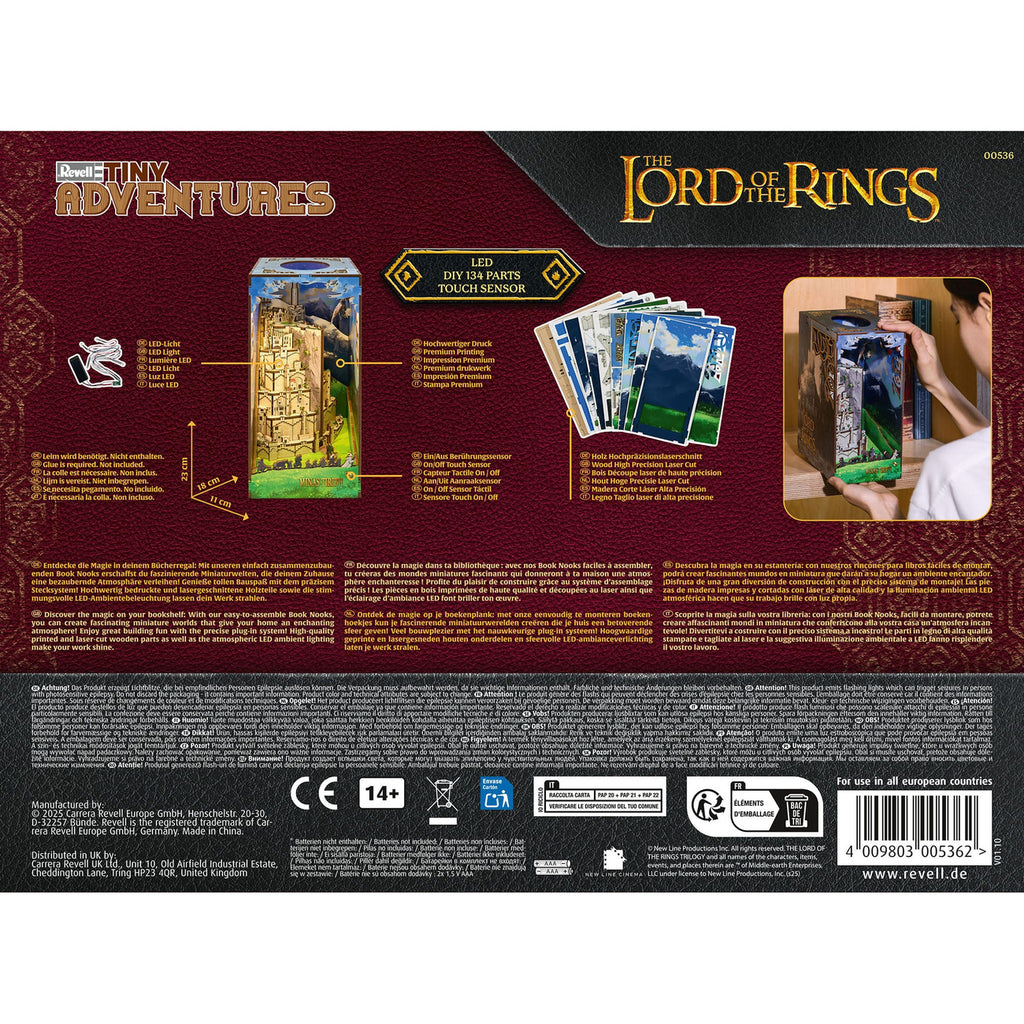 Product image The Lord of the Rings Tiny Adventures Book Nook Mini Diorama Minas Tirith 23 cm