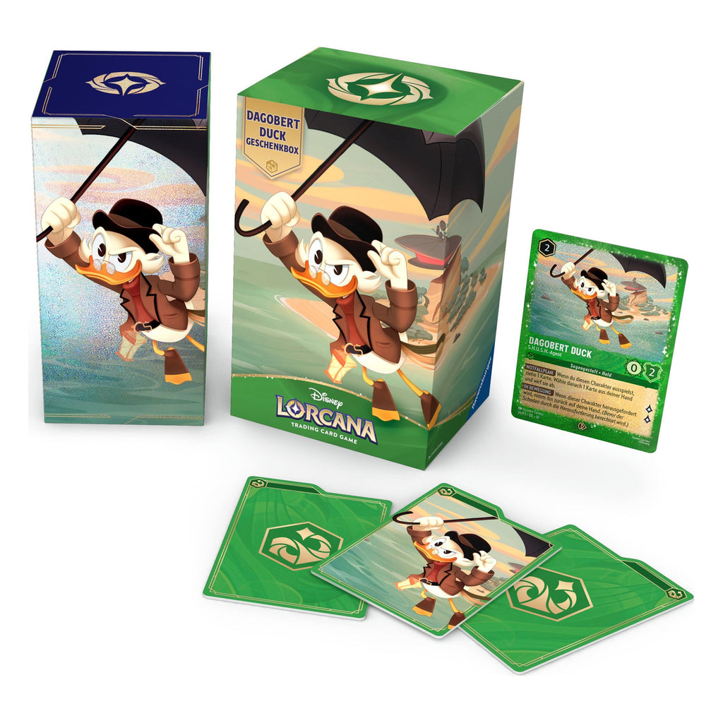 Zdjęcie produktu Disney Lorcana TCG Zestaw Prezentowy Sknerus McKwacz *Edycja niemiecka*