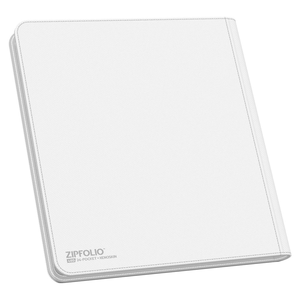 Zdjęcie produktu Ultimate Guard Zipfolio 480 Xenoskin z 24 kieszeniami – Biały