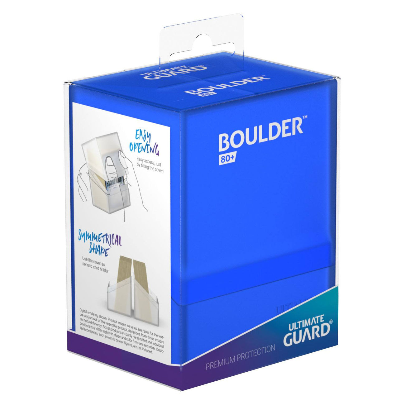 Zdjęcie produktu Ultimate Guard Boulder 80+ - Szafir