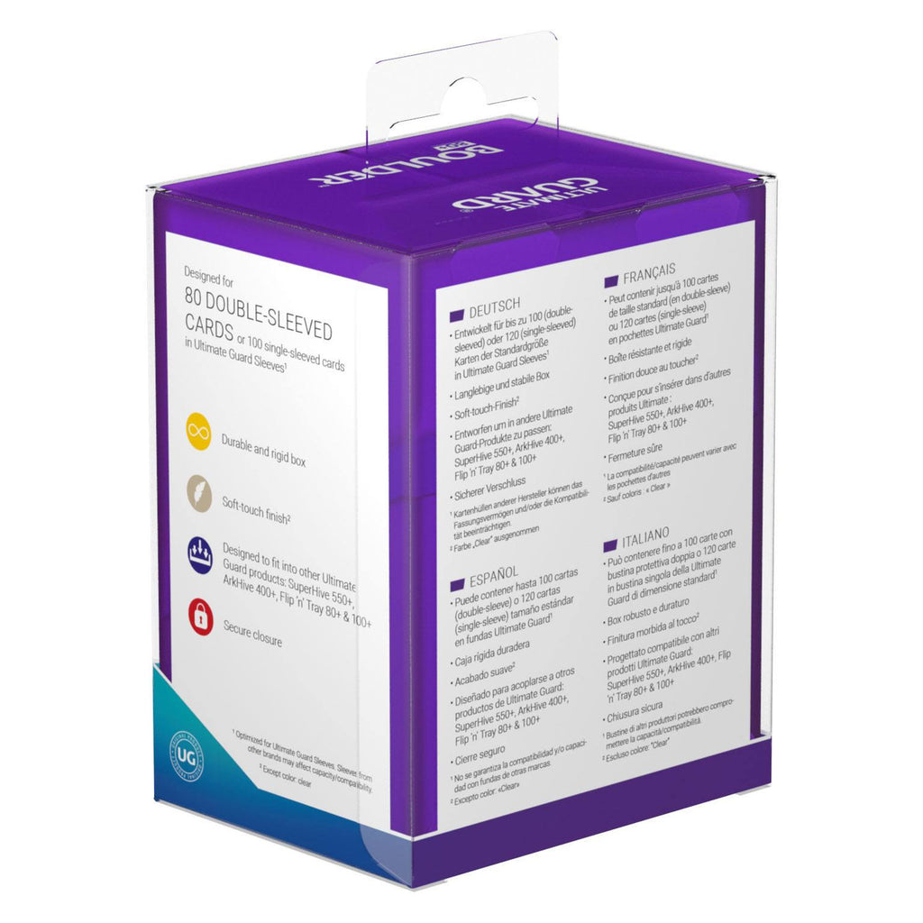 Product image Ultimate Guard Boulder 80+ - Amethyst
