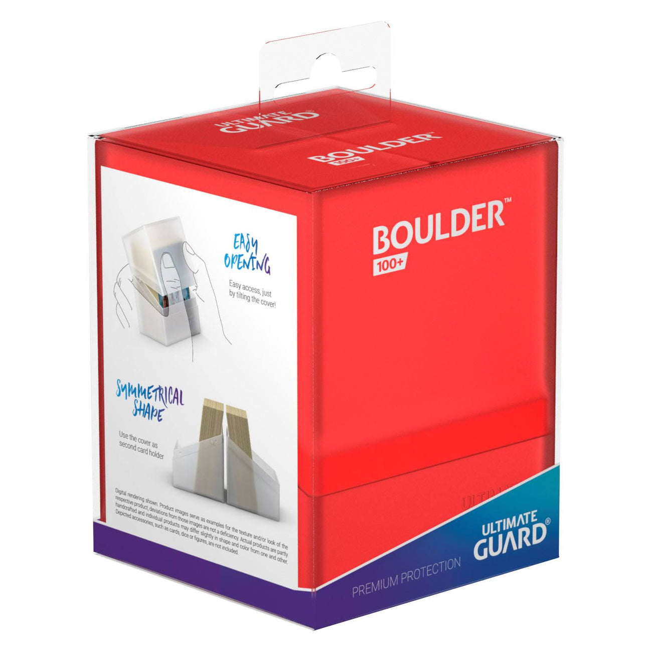 Zdjęcie produktu Ultimate Guard Boulder 100+ - Ruby