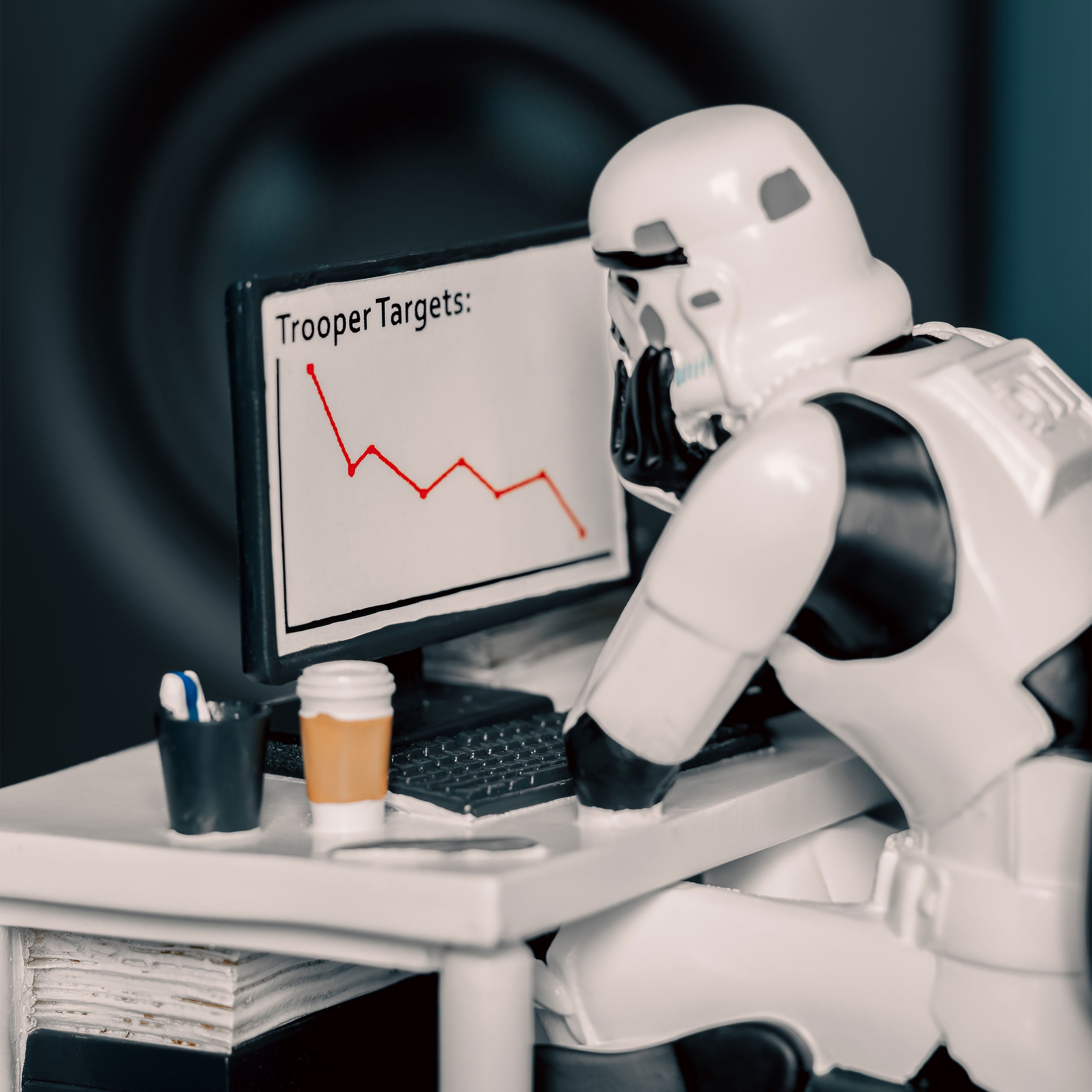 Zdjęcie produktu Original Stormtrooper - Slave to the Wage Diorama