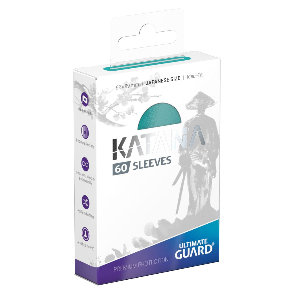 Zdjęcie produktu Ultimate Guard Katana Sleeves rozmiar japoński (60) – Turkusowe