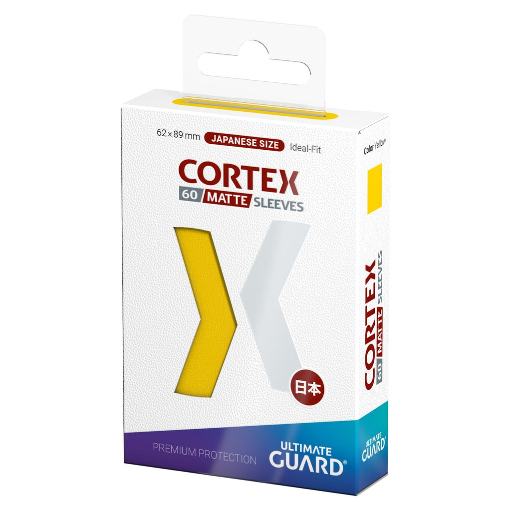 Zdjęcie produktu Ultimate Guard Koszulki Cortex Matte w Rozmiarze Japońskim (60) – Żółte