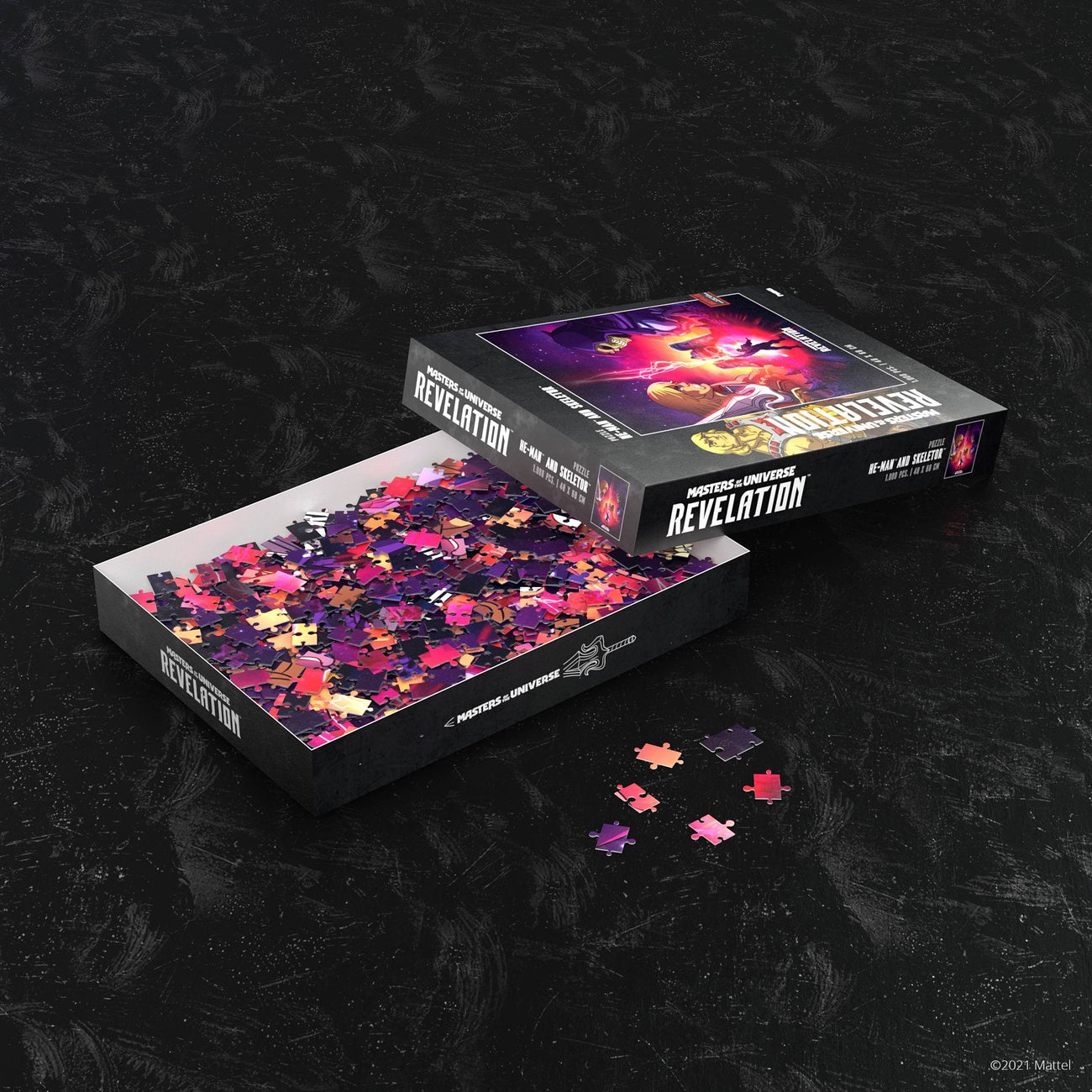 Zdjęcie produktu Masters of the Universe: Revelation™ Puzzle He-Man™ i Skeletor™ (1000 elementów)