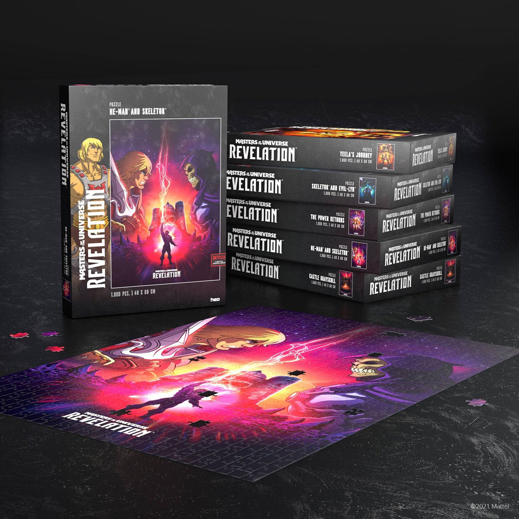 Zdjęcie produktu Masters of the Universe: Revelation™ Puzzle He-Man™ i Skeletor™ (1000 elementów)