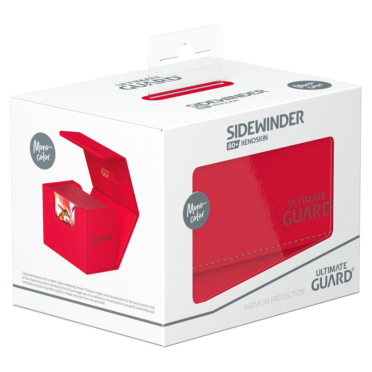 Zdjęcie produktu Ultimate Guard Sidewinder 80+ Xenoskin - Czerwony