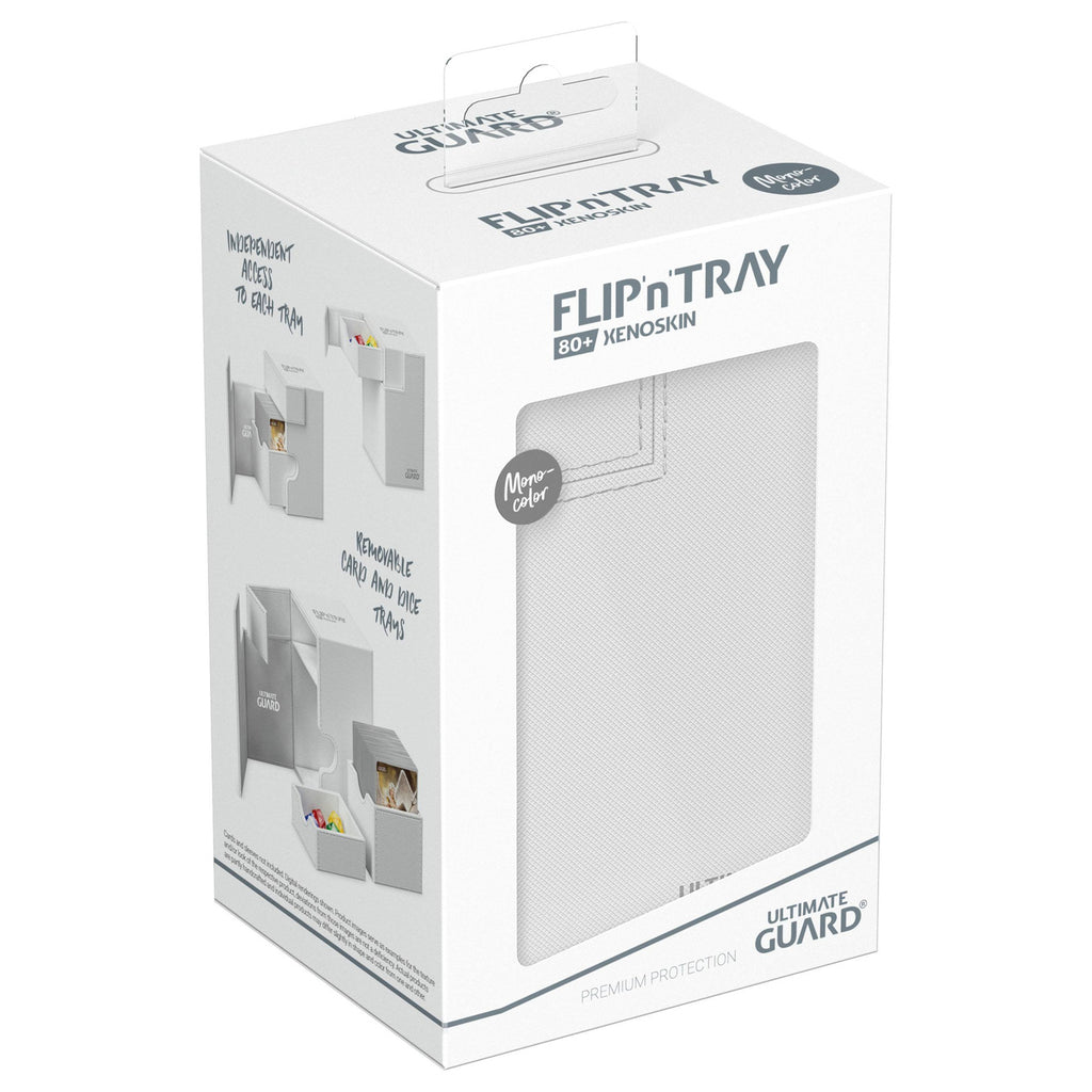 Zdjęcie produktu Ultimate Guard Flip'n'Tray 80+ Xenoskin - Biały
