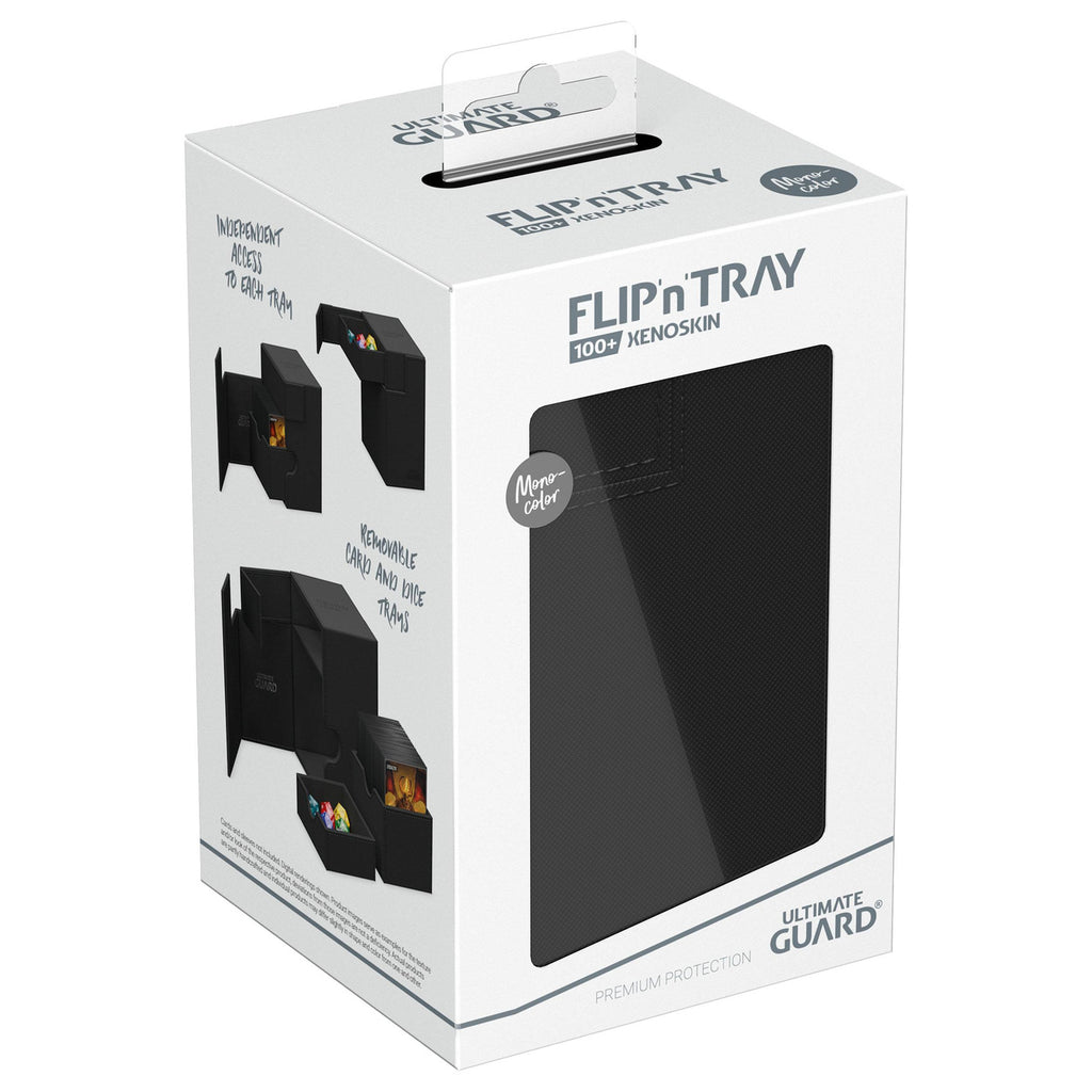 Zdjęcie produktu Ultimate Guard Flip'n'Tray 100+ Xenoskin - Czarny