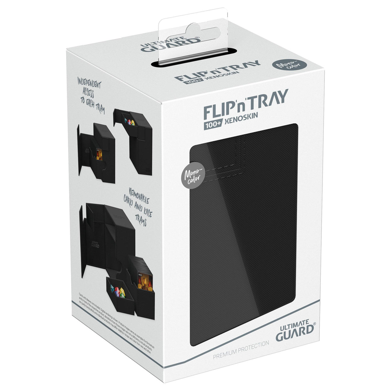 Zdjęcie produktu Ultimate Guard Flip'n'Tray 100+ Xenoskin - Czarny
