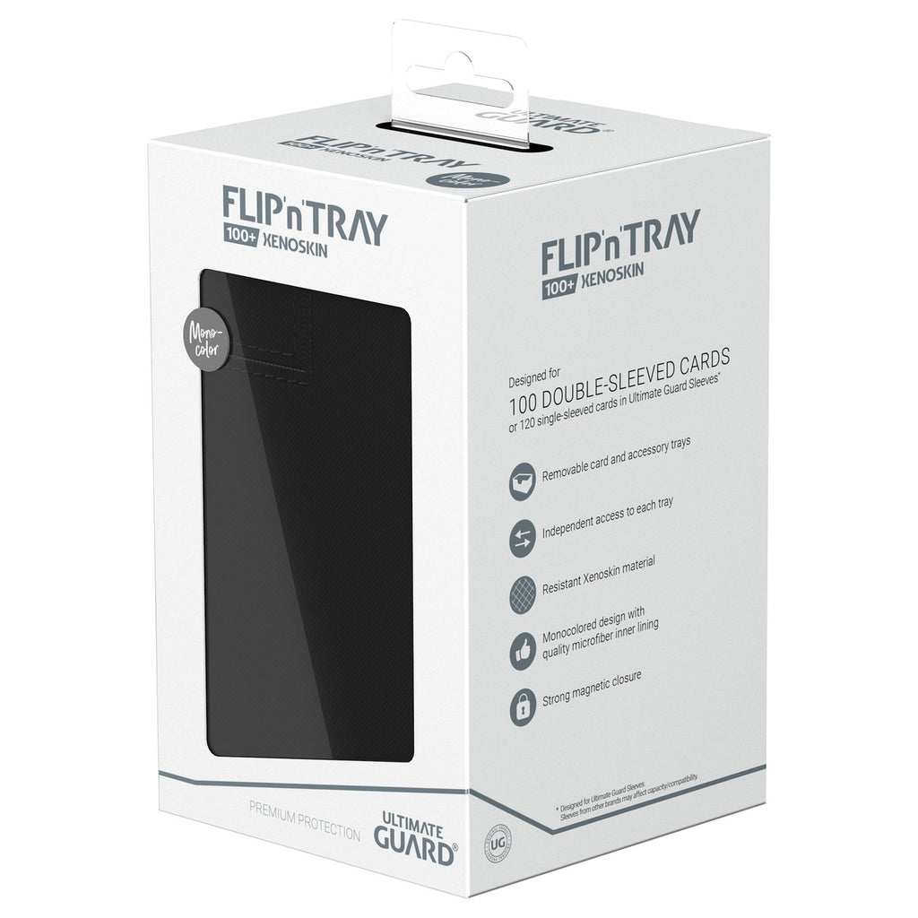 Zdjęcie produktu Ultimate Guard Flip'n'Tray 100+ Xenoskin - Czarny