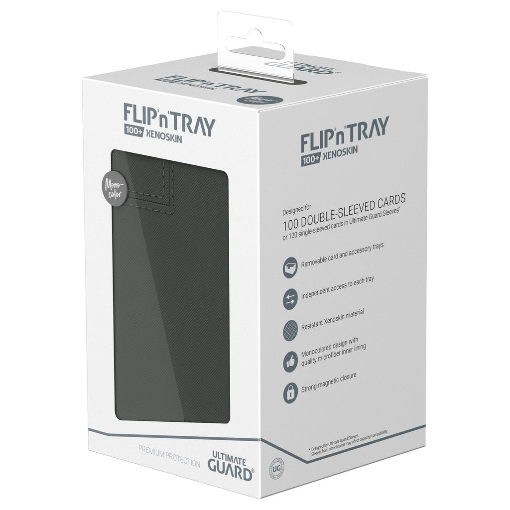 Zdjęcie produktu Ultimate Guard Flip'n'Tray 100+ Xenoskin - Szary