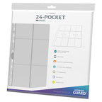 Zdjęcie produktu Ultimate Guard 24-Pocket QuadRow Pages Side-Loading (10) – Przezroczyste