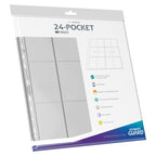 Zdjęcie produktu Ultimate Guard 24-Pocket QuadRow Pages Side-Loading (10) – Przezroczyste