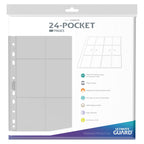 Zdjęcie produktu Ultimate Guard 24-Pocket QuadRow Pages Side-Loading (10) – Przezroczyste