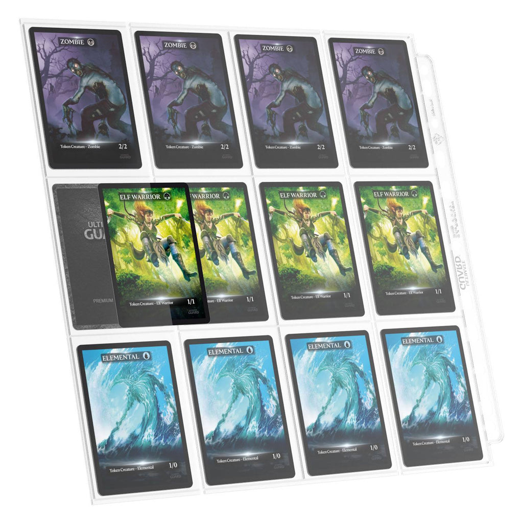 Zdjęcie produktu Ultimate Guard 24-Pocket QuadRow Pages Side-Loading (10) – Przezroczyste