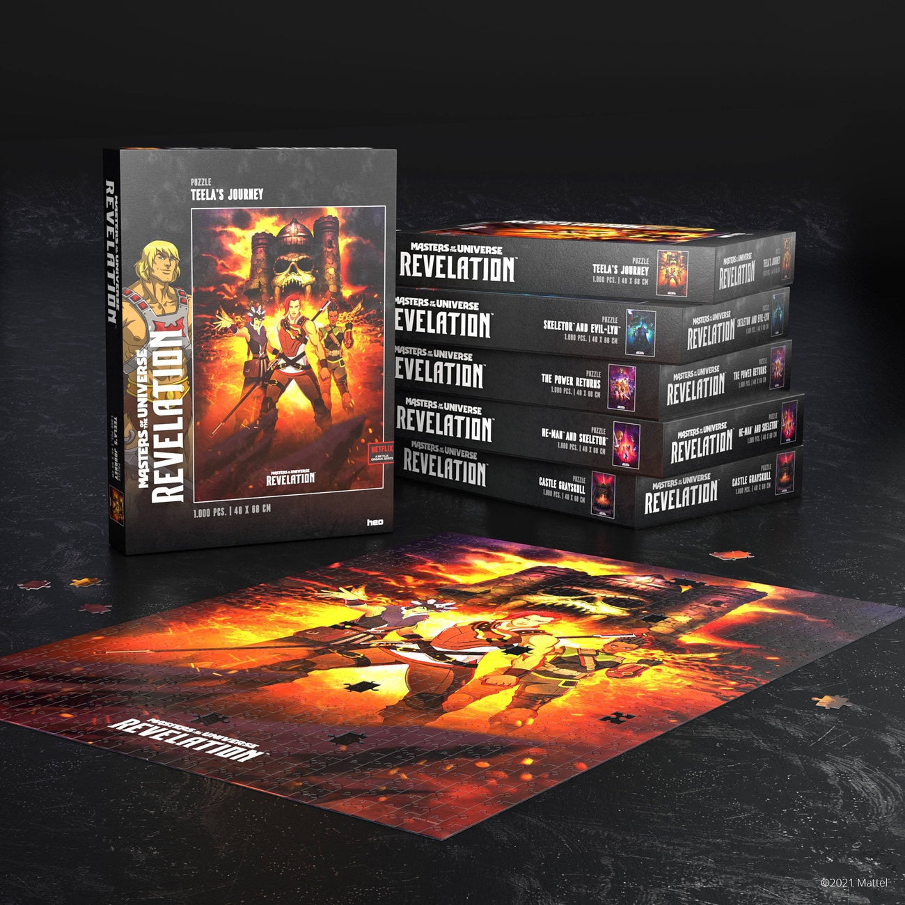 Zdjęcie produktu Masters of the Universe: Revelation™ Puzzle Podróż Teeli (1000 elementów)