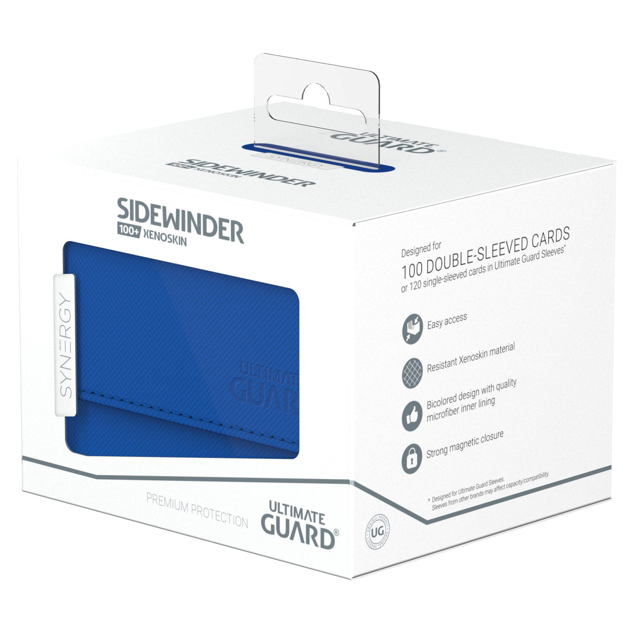 Zdjęcie produktu Ultimate Guard Sidewinder 100+ Xenoskin Synergy - Biały/Niebieski