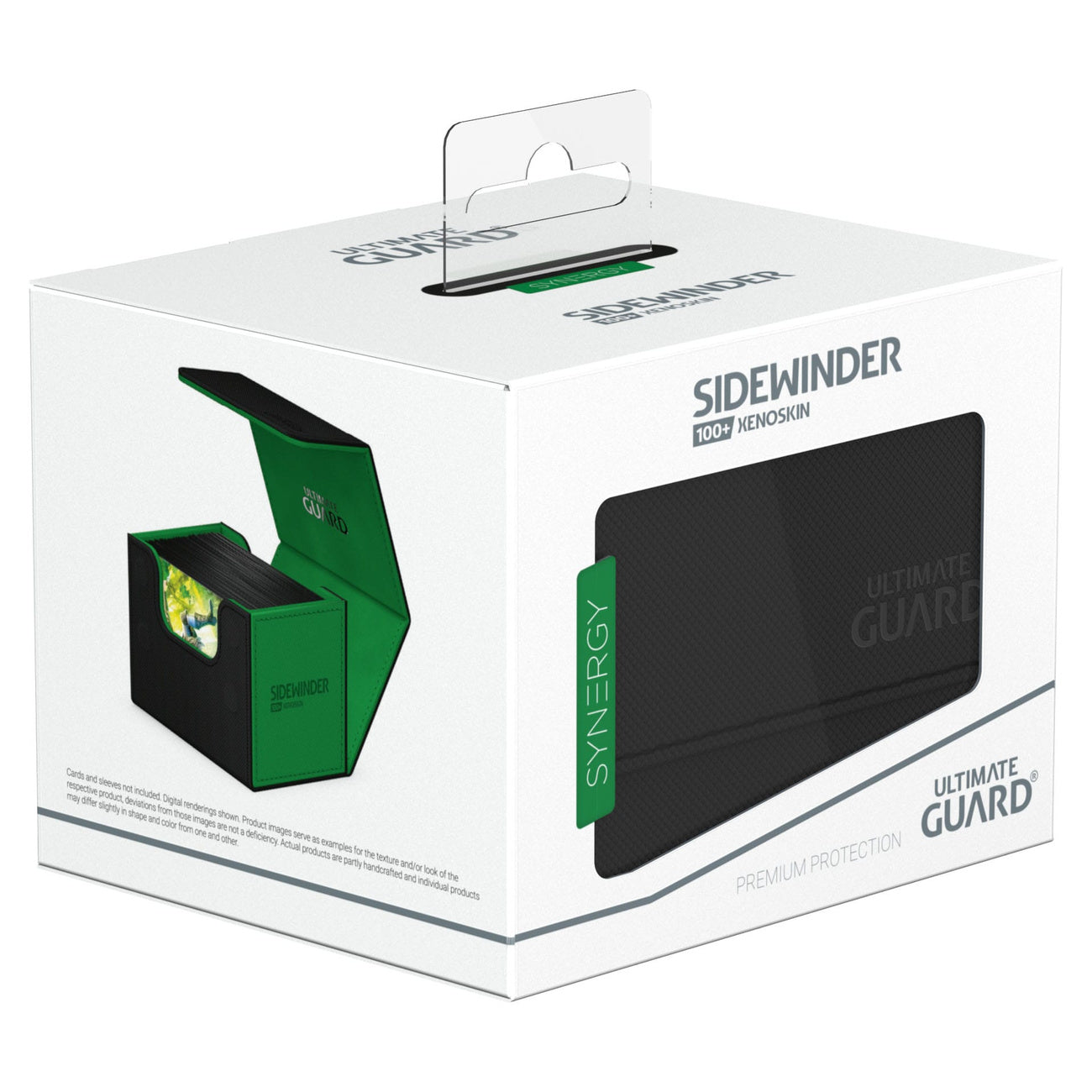 Zdjęcie produktu Ultimate Guard Sidewinder 100+ Xenoskin Synergy - Czarny/Zielony