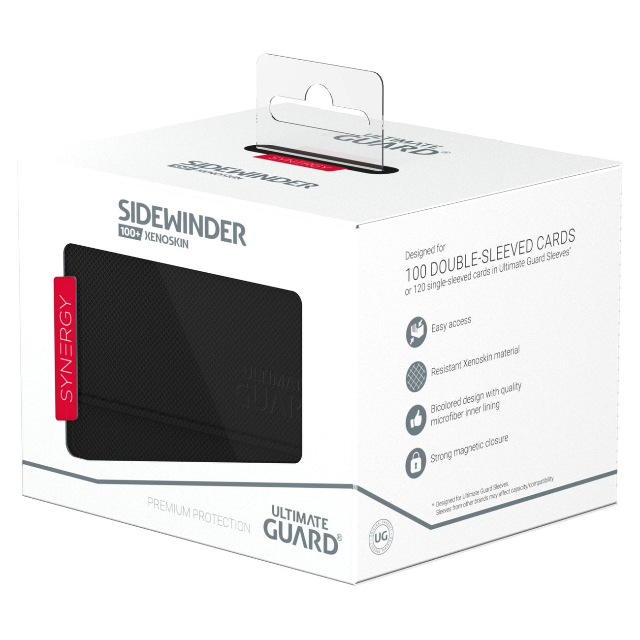 Zdjęcie produktu Ultimate Guard Sidewinder 100+ Xenoskin Synergy - Czarny/Czerwony