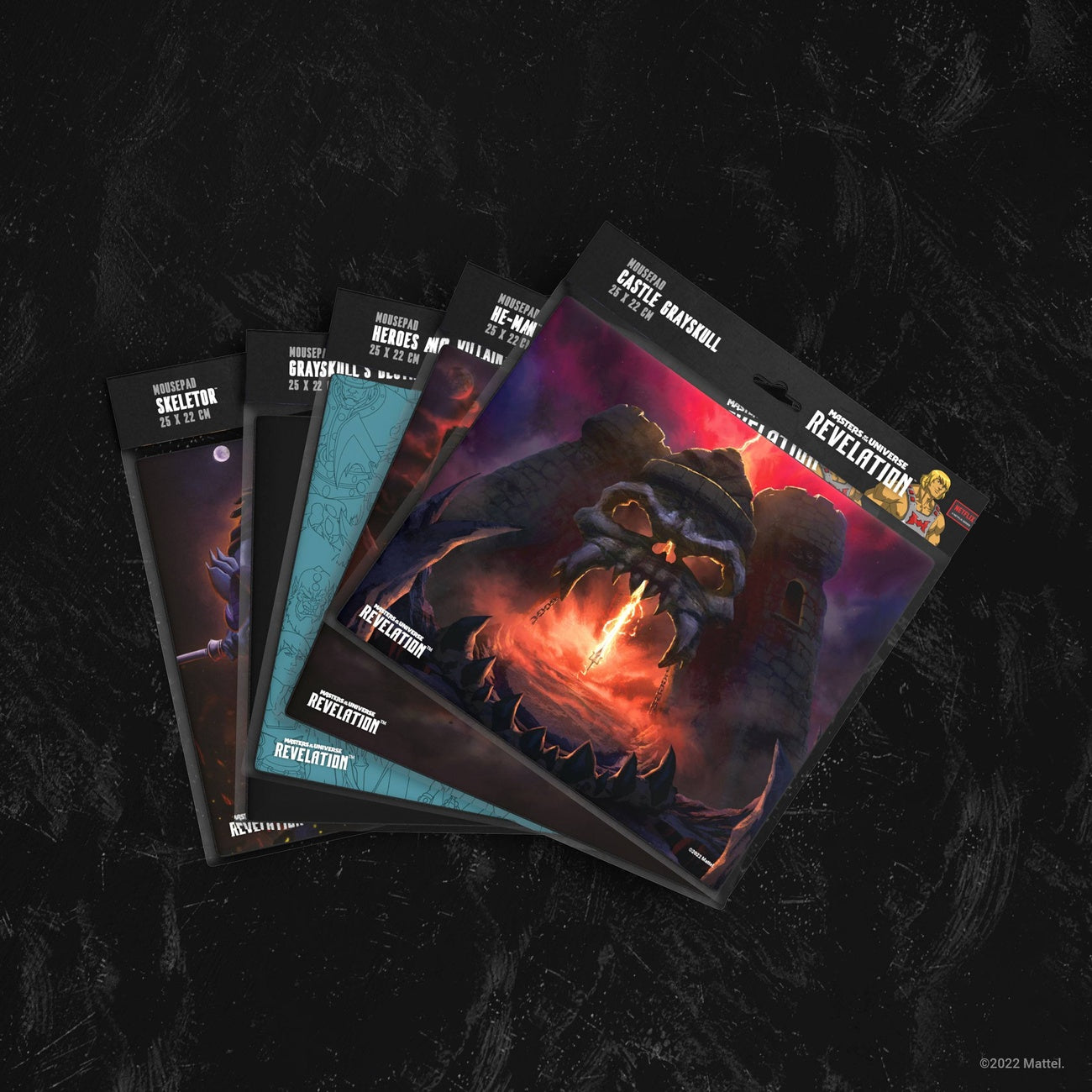 Product image Masters of the Universe: Revelation™ Mousepad Castle Grayskull 25 x 22 cm