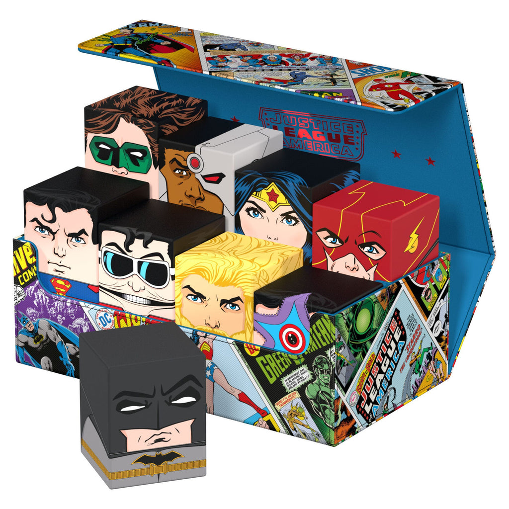 Zdjęcie produktu Squaroes Collectors Case 800 DC Justice League™ – Vintage Comics