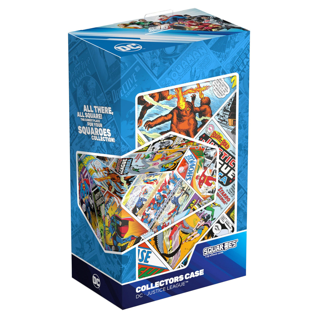 Zdjęcie produktu Squaroes Collectors Case 800 DC Justice League™ – Vintage Comics