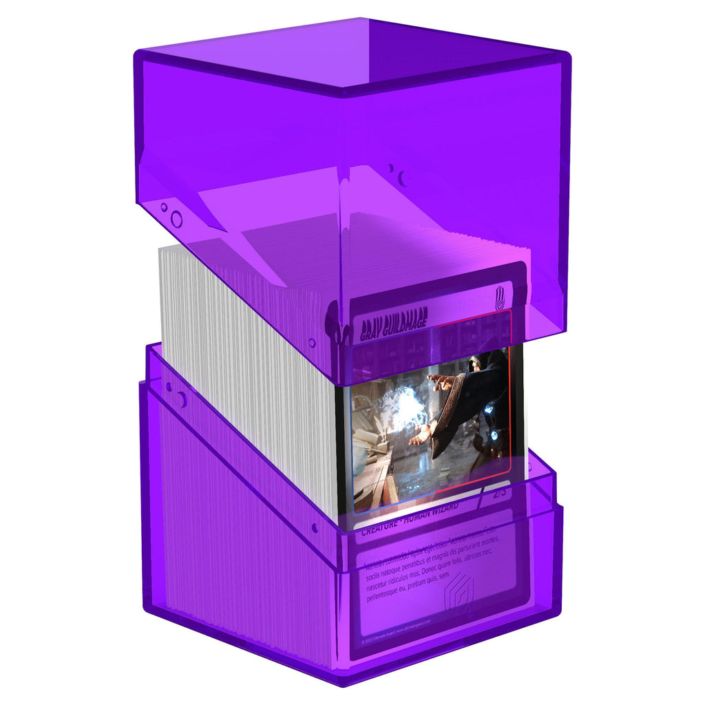 Product image Ultimate Guard Boulder 100+ Clear - Amethyst