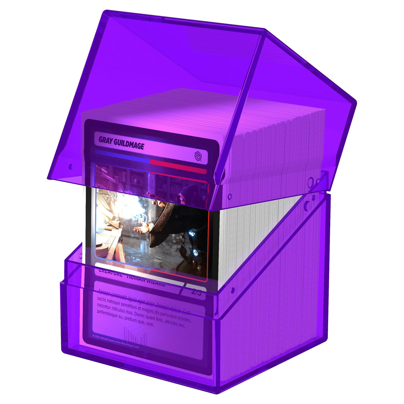 Product image Ultimate Guard Boulder 100+ Clear - Amethyst