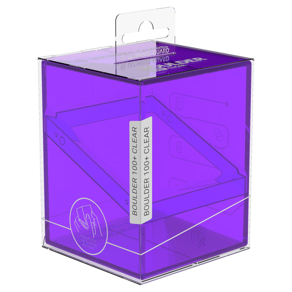 Product image Ultimate Guard Boulder 100+ Clear - Amethyst