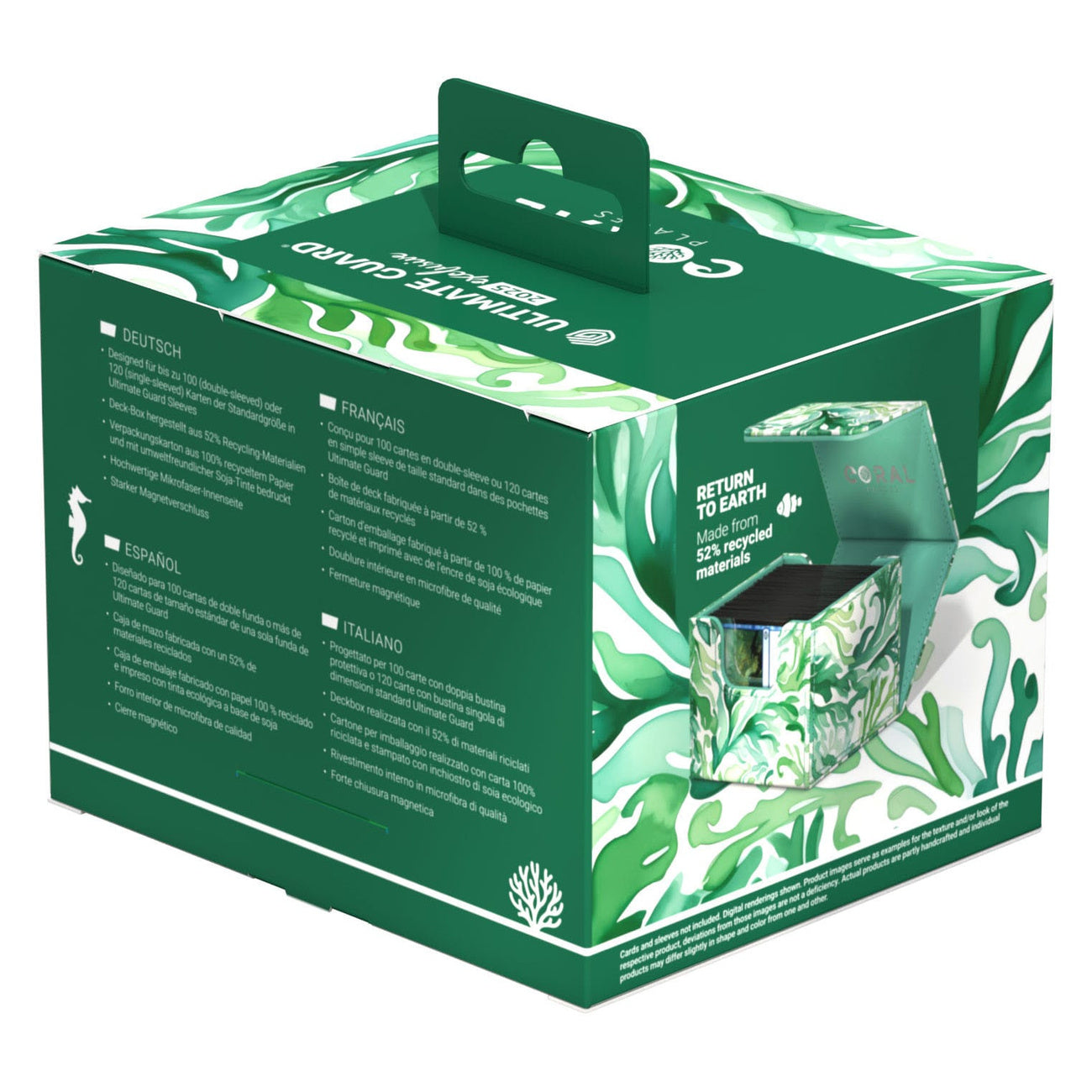 Product image Ultimate Guard Sidewinder 100+ Xenoskin 2025 Exclusive "Coral Places" - Kelp Forest
