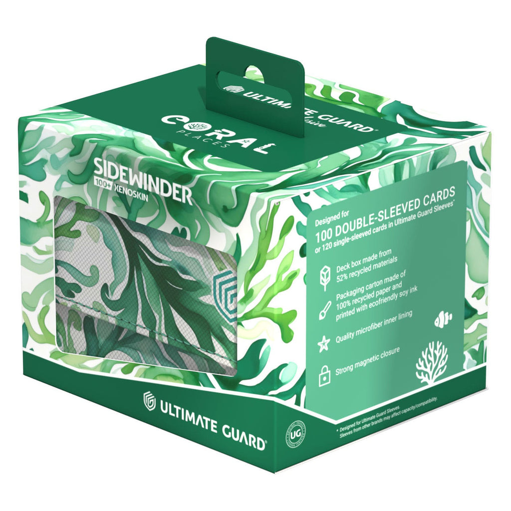 Product image Ultimate Guard Sidewinder 100+ Xenoskin 2025 Exclusive "Coral Places" - Kelp Forest
