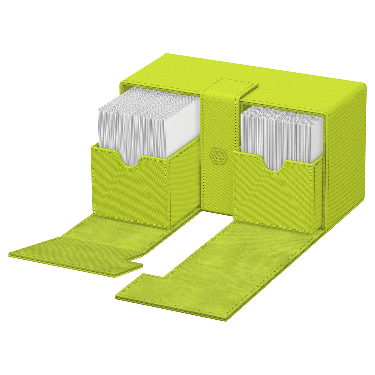 Zdjęcie produktu Ultimate Guard Twin Flip'n'Tray 200+ Xenoskin "Summer Edition 2025" - Lime