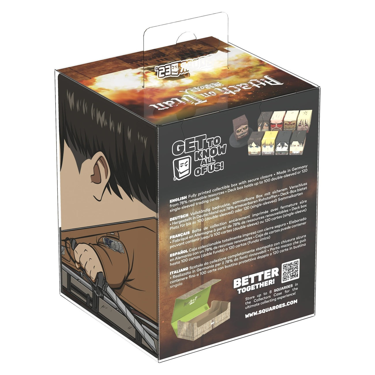 Zdjęcie produktu Squaroes Squaroe Atak Tytanów AOT004 - Levi Ackerman