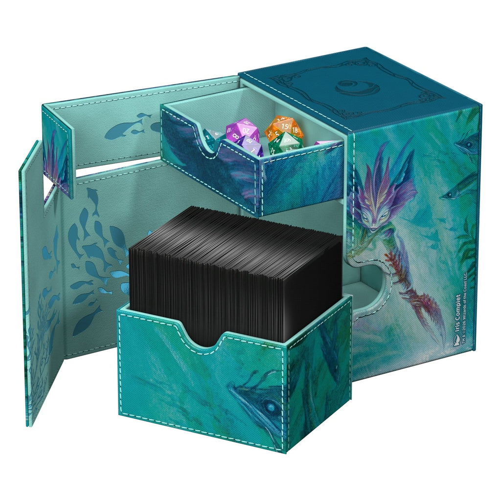 Product image Ultimate Guard Flip'n'Tray 133+ Xenoskin Magic: The Gathering "Lorwyn Eclipsed" - Silvergill Mentor