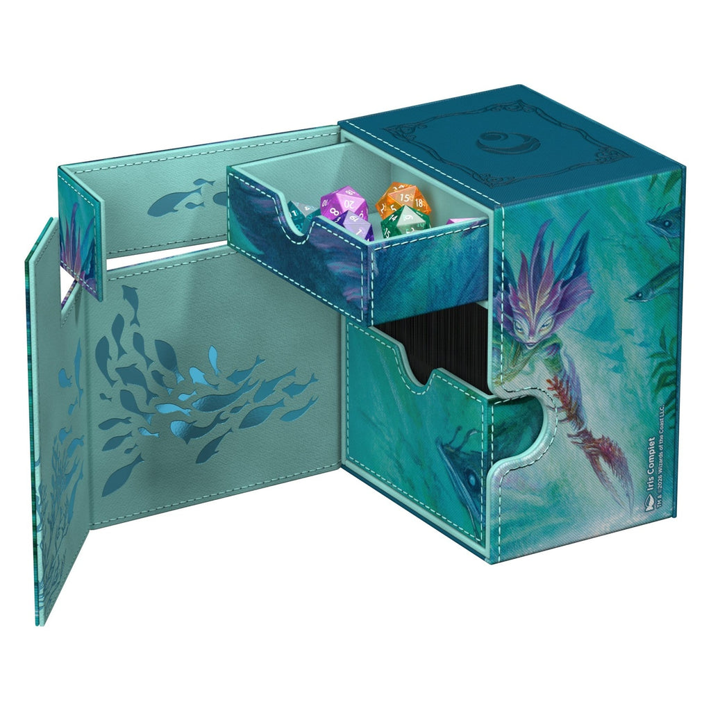 Product image Ultimate Guard Flip'n'Tray 133+ Xenoskin Magic: The Gathering "Lorwyn Eclipsed" - Silvergill Mentor