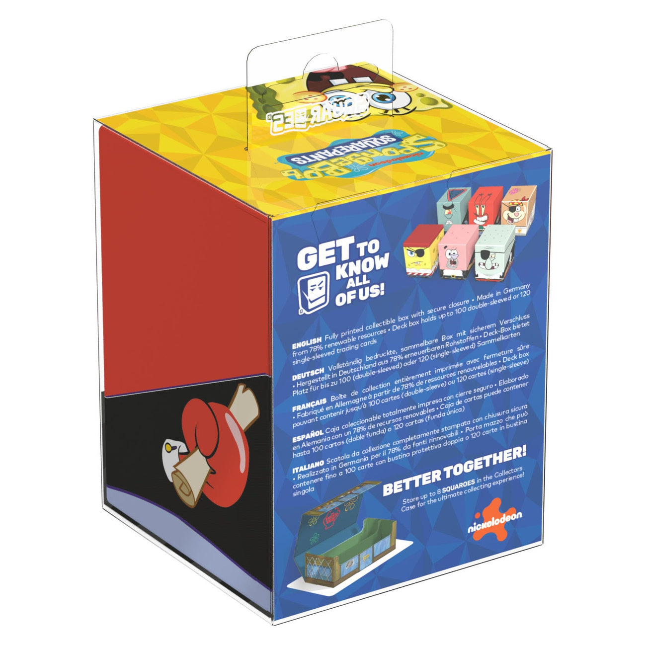 Product image Squaroes Squaroe SpongeBob SquarePants™ SB019 - Pirate Mr. Krabs