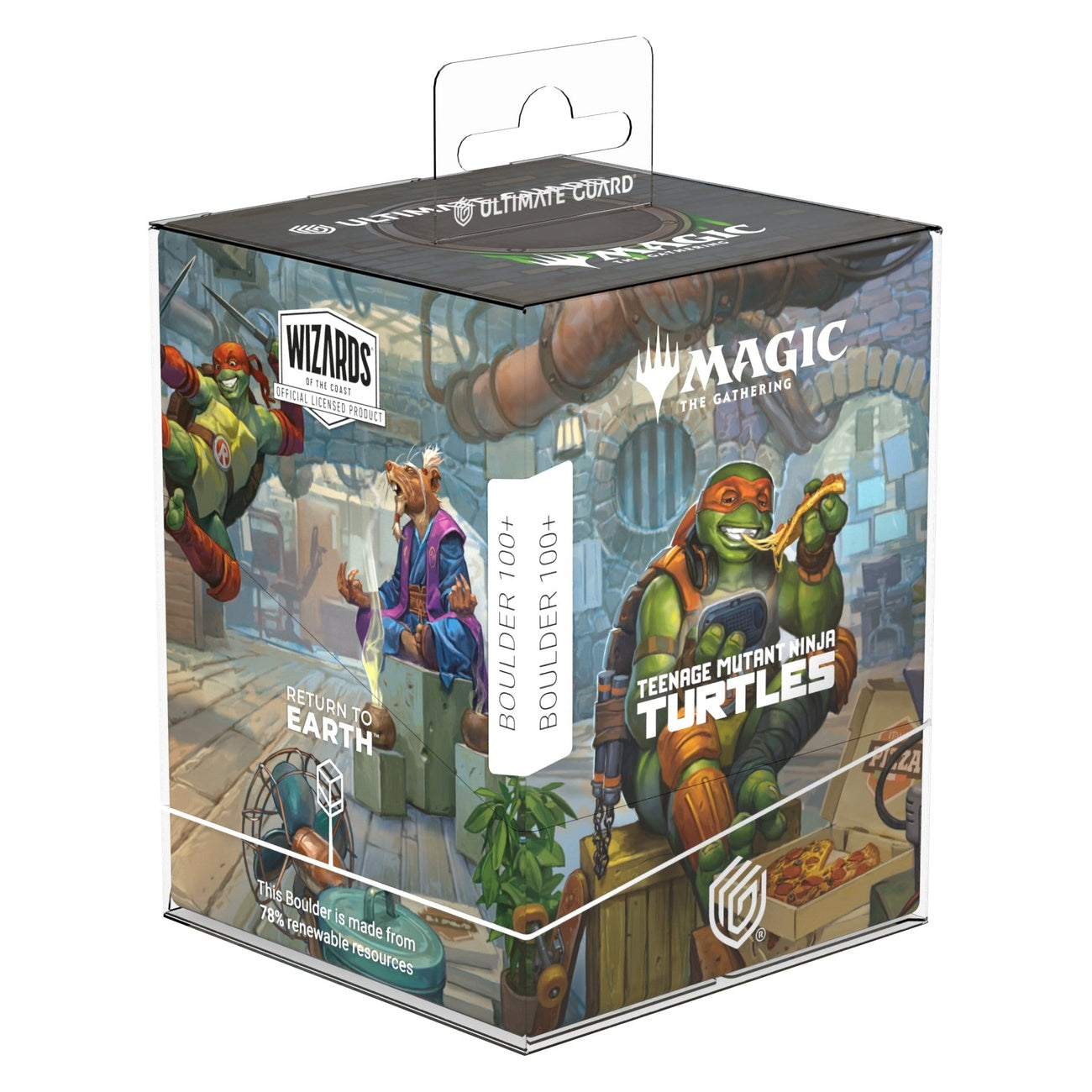 Zdjęcie produktu Ultimate Guard RTE Boulder 100+ Magic: The Gathering | Wojownicze Żółwie Ninja – Kryjówka Żółwi