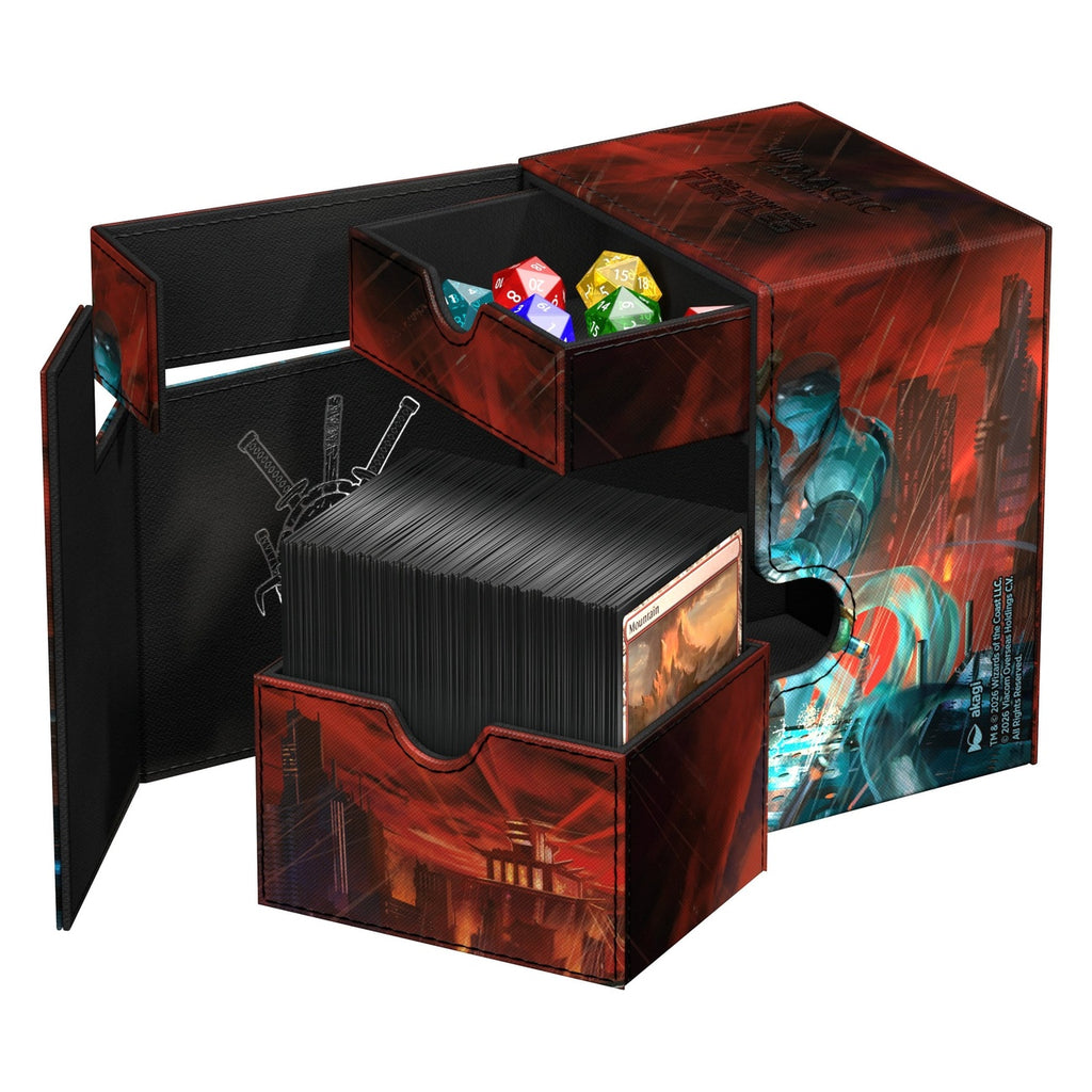 Zdjęcie produktu Ultimate Guard Flip'n'Tray 133+ Xenoskin Magic: The Gathering | Wojownicze Żółwie Ninja – The Last Ronin
