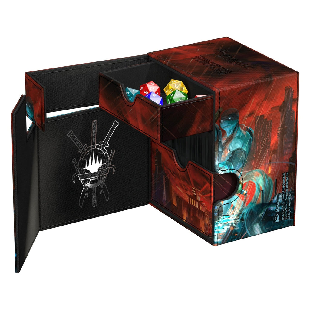 Zdjęcie produktu Ultimate Guard Flip'n'Tray 133+ Xenoskin Magic: The Gathering | Wojownicze Żółwie Ninja – The Last Ronin