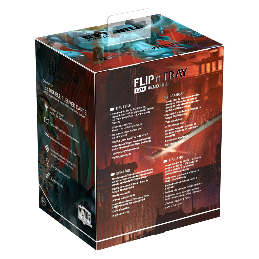 Zdjęcie produktu Ultimate Guard Flip'n'Tray 133+ Xenoskin Magic: The Gathering | Wojownicze Żółwie Ninja – The Last Ronin