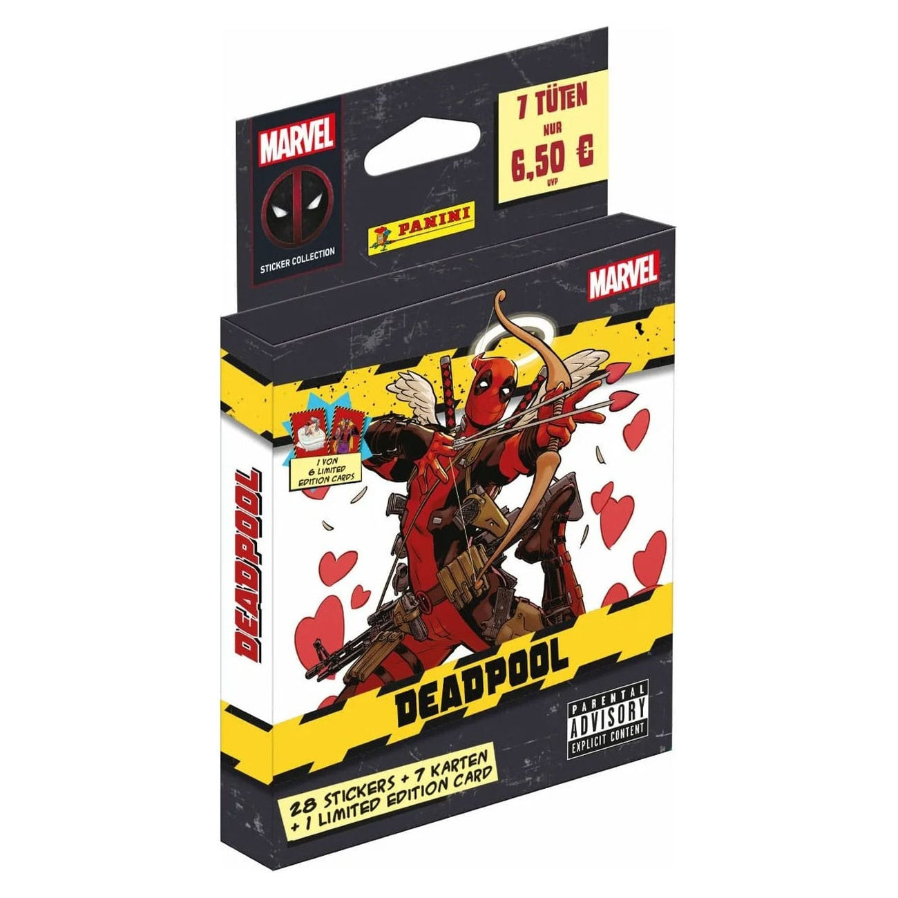 Zdjęcie produktu Deadpool Kolekcja naklejek i kart kolekcjonerskich Eco-Blister *wersja niemiecka*