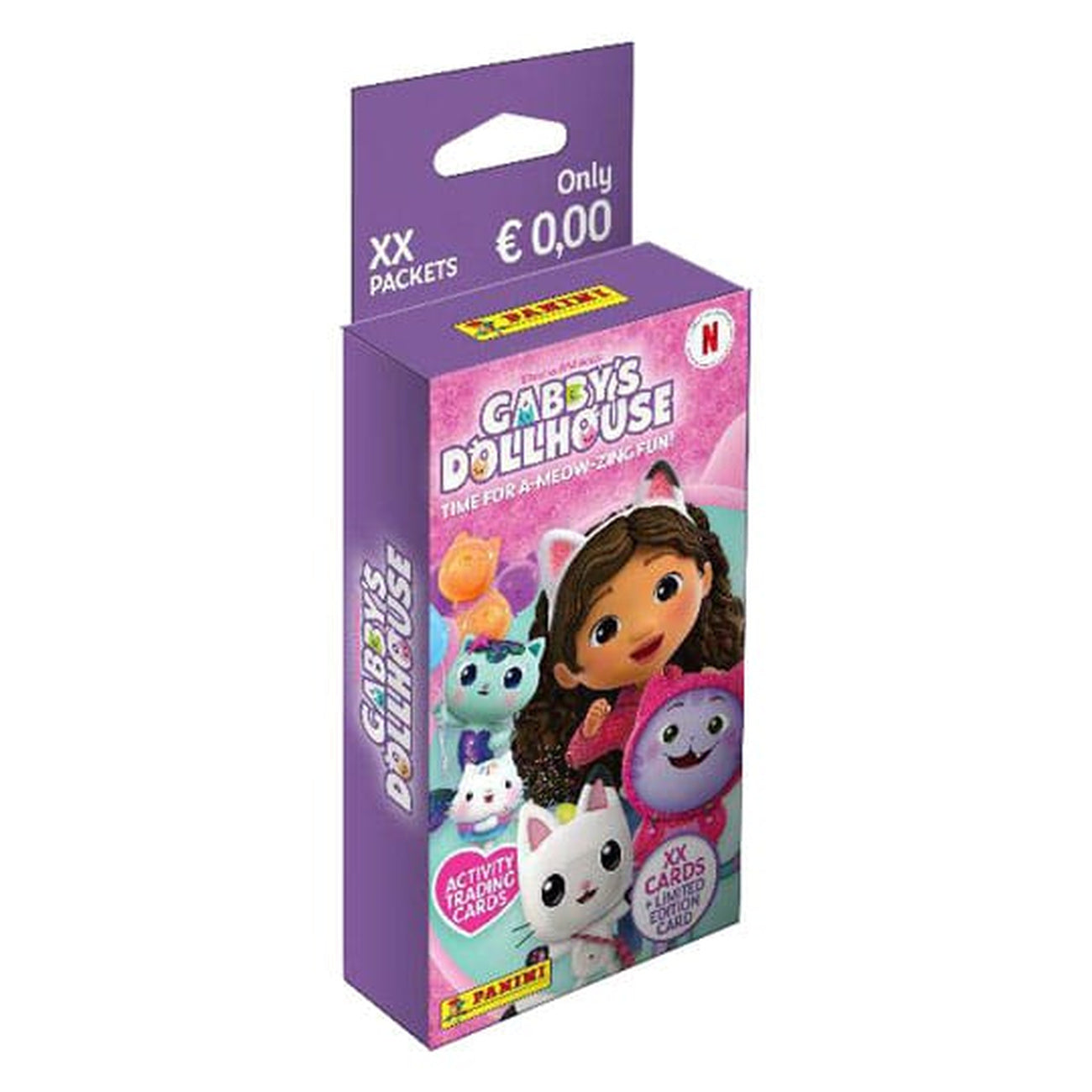 Zdjęcie produktu Gabby's Dollhouse: Time for a Meow-Zing Fun Kolekcja naklejek Eco-Blister *Wersja niemiecka*
