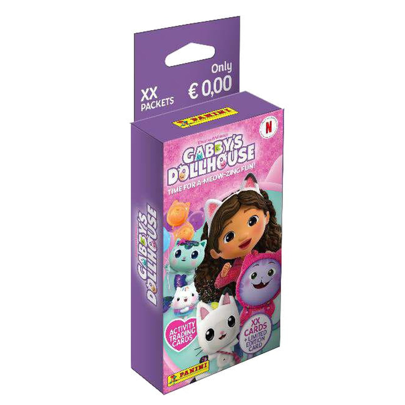 Zdjęcie produktu Gabby's Dollhouse: Time for a Meow-Zing Fun Kolekcja naklejek Eco-Blister *Wersja niemiecka*