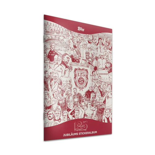 Zdjęcie produktu Album kolekcjonerski z naklejkami 125 lat FC Bayern Monachium *Wersja niemiecka*