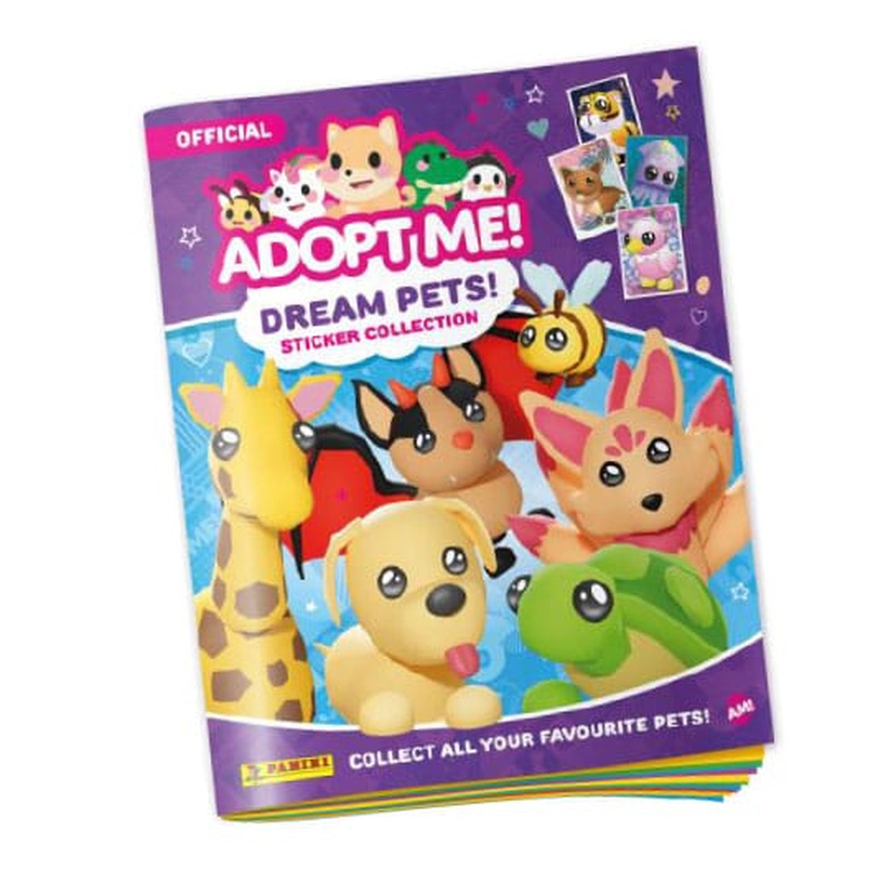 Zdjęcie produktu Adopt Me! na Roblox Album kolekcjonerski naklejek *Wersja niemiecka*