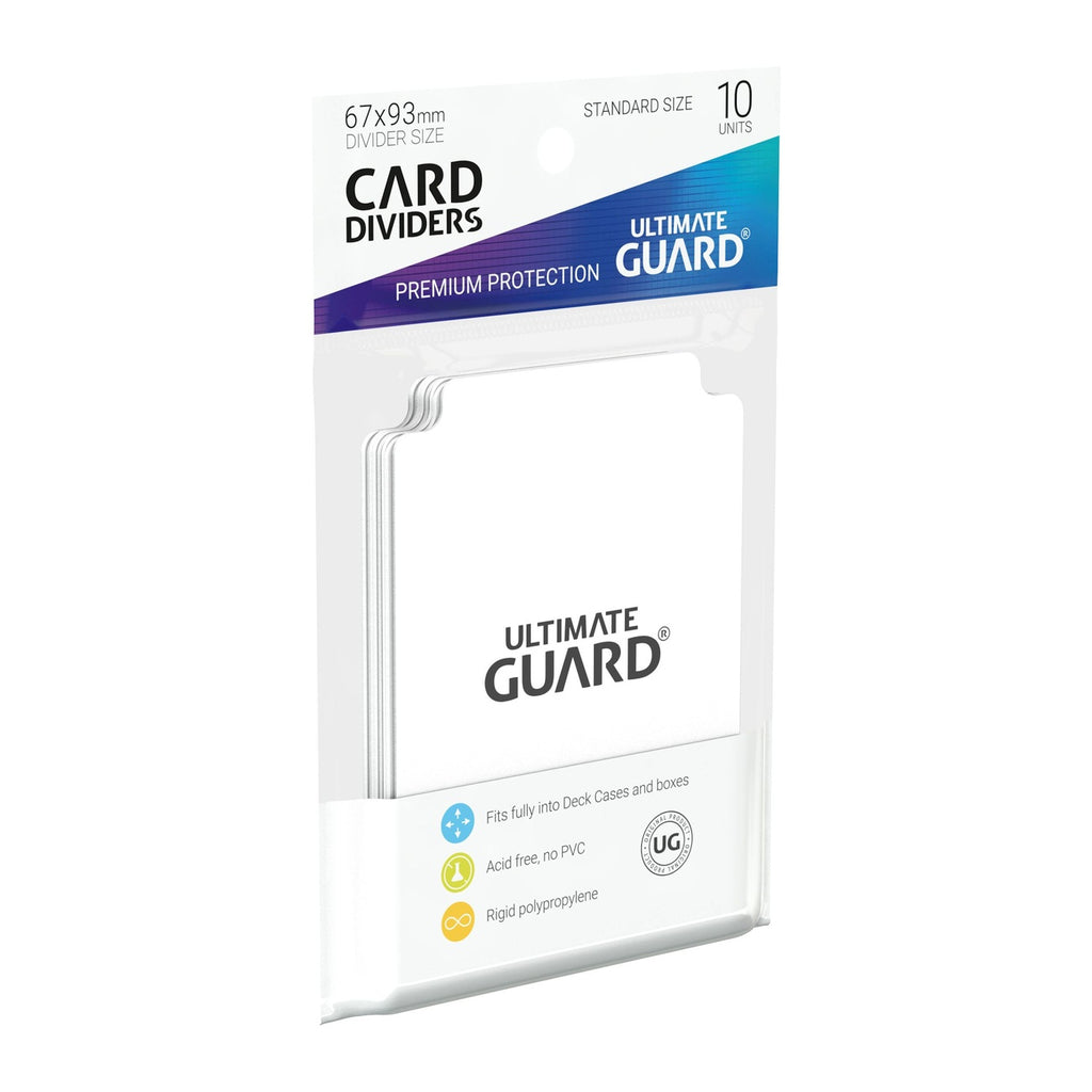 Product image Ultimate Guard Card Dividers Standard Size (10) - White
