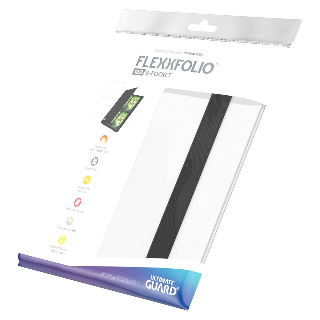 Zdjęcie produktu Ultimate Guard Flexxfolio 160 z 8 kieszeniami – Biały